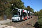 VGF Bombardier S-Wagen 233 am 19.08.18 im Frankfurt Schwanheimer Wald