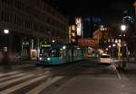 VGF Bombardier Flexity Classic S-Wagen 246 am 23.01.21 in Frankfurt am Main Paulskirche/Römer