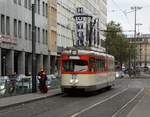 VGF Düwag M-Wagen 102 als Geburtstags Express am 12.11.16 in Frankfurt am Main