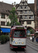 Strassenbahn Freiburg im Breisgau.