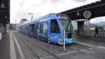 Freiburg im Breisgau - Straßenbahn CAF Urbos 306 - Aufgenommen am 01.09.2018