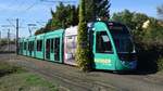 Freiburg im Breisgau - Straßenbahn CAF Urbos 306 - Aufgenommen am 15.09.2018