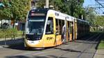 Freiburg im Breisgau - Straßenbahn CAF Urbos 307 - Aufgenommen am 15.09.2018