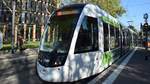 Freiburg im Breisgau - Straßenbahn CAF Urbos 312 - Aufgenommen am 15.09.2018