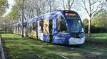 Freiburg im Breisgau - Straßenbahn CAF Urbos 304 - Aufgenommen am 15.09.2018