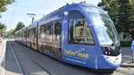 Freiburg im Breisgau - Straßenbahn CAF Urbos 305 - Aufgenommen am 16.09.2018