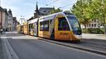 Freiburg im Breisgau - Straßenbahn CAF Urbos 307 - Aufgenommen am 16.09.2018