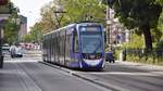 Freiburg im Breisgau - Straßenbahn CAF Urbos 305 - Aufgenommen am 16.09.2018