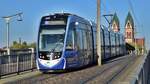 Freiburg im Breisgau - Straßenbahn CAF Urbos 305 - Aufgenommen am 20.09.2018