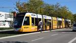 Freiburg im Breisgau - Straßenbahn CAF Urbos 307 - Aufgenommen am 12.10.2018 