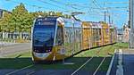 Freiburg im Breisgau - Straßenbahn CAF Urbos 307 - Aufgenommen am 12.10.2018 