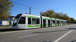 Freiburg im Breisgau - Straßenbahn CAF Urbos 312 - Aufgenommen am 13.10.2018 