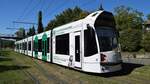 Am 09.09.2020 habe ich diese Straßenbahn mit Hersteller Siemens Nr. 287 in Freiburg im Breisgau aufgenommen.