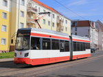 Wagen 5 der Halberstädter Straßenbahn am 22.