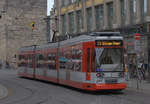 Linie 10 zum Göttinger Bogen  TW 647 , Nähe Marktplatz, Am Kleinschmieden.