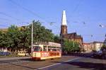 Hannover Tw 462, Goseriede / Klagesmarkt, 20.07.1986.