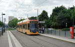 Leipzig LVB SL 10 (NGT8 (LVB-Typ 36) 1112) Eutritzscher Straße (Hst.