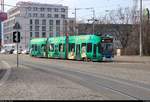 Duewag/Siemens NGT8, Wagen 1149 mit Werbung für den Zoo Leipzig, der Leipziger Verkehrsbetriebe (LVB) als Linie 9 von S-Bf.