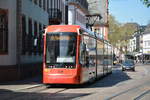 Diese Variobahn fährt am 21.04.2016 auf der Linie 51 nach Hechtsheim.