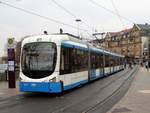 RNV Bombardier Variobahn 3277 (RNV8) (ex HSB) am 16.12.17 in Heidelberg Bismarckplatz