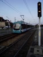 RNV Variobahn (RNV8) in Mannheim Luzenberg am 11.11.11 