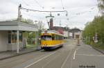 Wagen 259 der MVG am 27.04.13 vor dem Mlheimer Betriebshof.