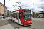 Nürnberger Verkehrs AG Adtranz GT6N Wagen 1009 am 24.06.18 in Nürnberg Hbf