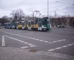 Straenbahn in Potsdam am 12.03.2012