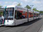 Variotram Wagen 429 der ViP als 91 Bhf.Rehbrücke am 15.06.13 am Hauptbahnhof