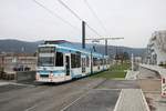 RNV Düwag MGT6D 3268 am 15.12.18 in Heidelberg Hauptbahnhof Südseite (neue Strecke)