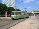 Grossraumwagen 2014 am 17.6.2006 am Jan-Wellem-Platz.