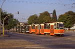 Berlin 219 458 + 219 459, Ho Chi Minh Straße (Weissenseer Weg), 10.10.1991.
