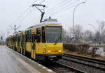 Berlin BVG SL M6 (KT4D 6131 + KT4D) Alt-Hohenschönhausen / Lichtenberg, Landsberger Allee (Hst.