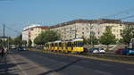 Mit Beginn der Schulzeit 2020/21 fahren auch wieder Tatra-Wagen (KT4D) auf der Verstärkerlinie M6E zwischen Marzahn und Friedrichshain.