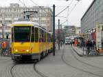 Berlin BVG SL M4 (KT4D) Mitte, S- und U-Bf Alexanderplatz / Gontardstraße am 27. Februar 2012.