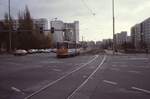 Berlin BVG SL 15 (KT4D 219 179-6) Prenzlauer Tor (Mitte, Mollstrasse / Prenzlauer Allee) im November 1992.