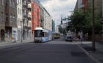 Berlin BVG SL M8 (GT6N) Mitte, Wöhlertstraße im Juli 2005.