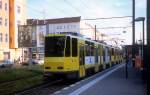 Berlin BVG SL M4 (KT4Dt 7031) Greifswalder Strasse / Danzinger Strasse am 23. Juli 2012.