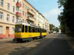 Berlin BVG SL 21 (KT4D) Lichtenberg, S+U Lichtenberg / Gudrunstrasse am 26. Juli 2012.