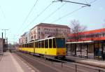 Berlin BVG SL M5 Landsberger Allee / Petersburger Strasse am 6. April 2009.