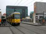 Berlin BVG SL M4 (KT4D 6024) S+U Alexanderplatz / Gontardstrasse am 27. Februar 2012.