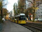 Berlin BVG SL M8 (AEG-GT6-94 1035) Paul-Junius-Strasse am 26. Oktober 2012.