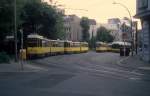 Berlin BVG SL M4 (KT4D(t)) Grosse Präsidentenstrasse im Juli 2005.