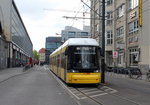 Berlin BVG SL M4 (GT8-11ZRL 9046 (Bombardier 2015)) Mitte, Gontardstraße am 22.