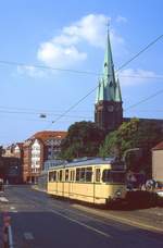 Bogestra 294, Herne, An der Kreuzkirche, 12.06.1989.