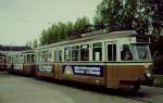 Bei einer Veranstaltung der DGEG am 25. April 1982 zeigten die Stadtwerke Dortmund ihre historischen Fahrzeuge. Triebwagen 303 konnte den Betriebshof nicht verlassen.