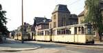 Straßenbahn Dresden__Gegenverkehr auf Linie 1 von/nach Cossebaude u.a.