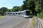 Düsseldorf Rheinbahn SL 707 (NF10 2021) D-Unterrath, Unterrath S (Schleife) am 19.