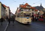 EVAG 178 auf Stadtrundfahrt auf der Schlsserbrcke in Erfurt; 30.11.2011