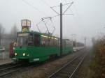 Ein Tatra-Grozug am 03.12.2013 in Erfurt. EVAG 518 + 519 + 405 als Linie 3 (Europaplatz - Urbicher Kreuz) am Thringen Park.